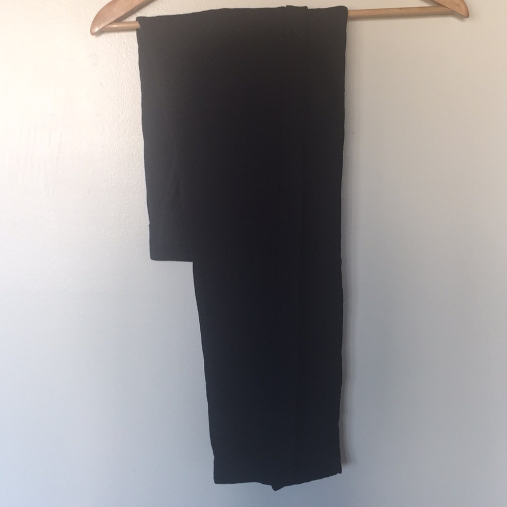 J. Crew Fleeced Lined Black Leggings XS